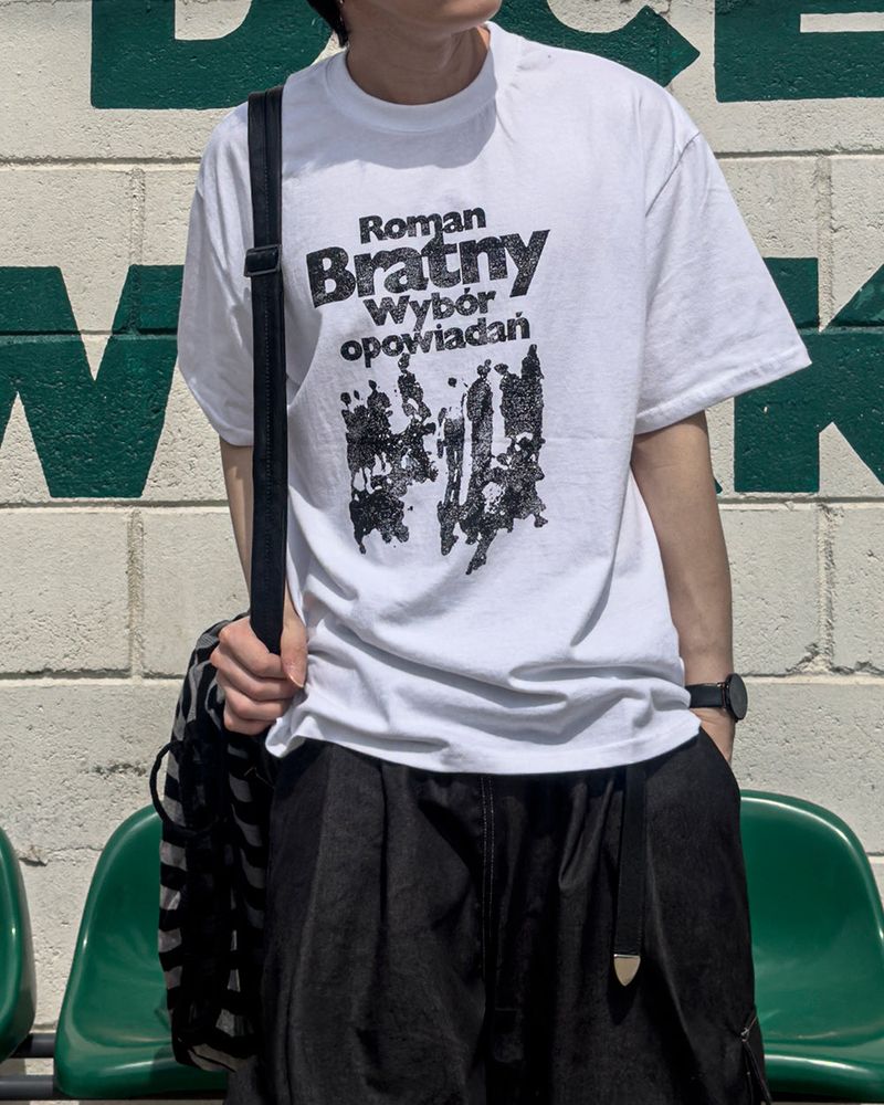 Weaver Printing Oversized Half Sleeve Tee