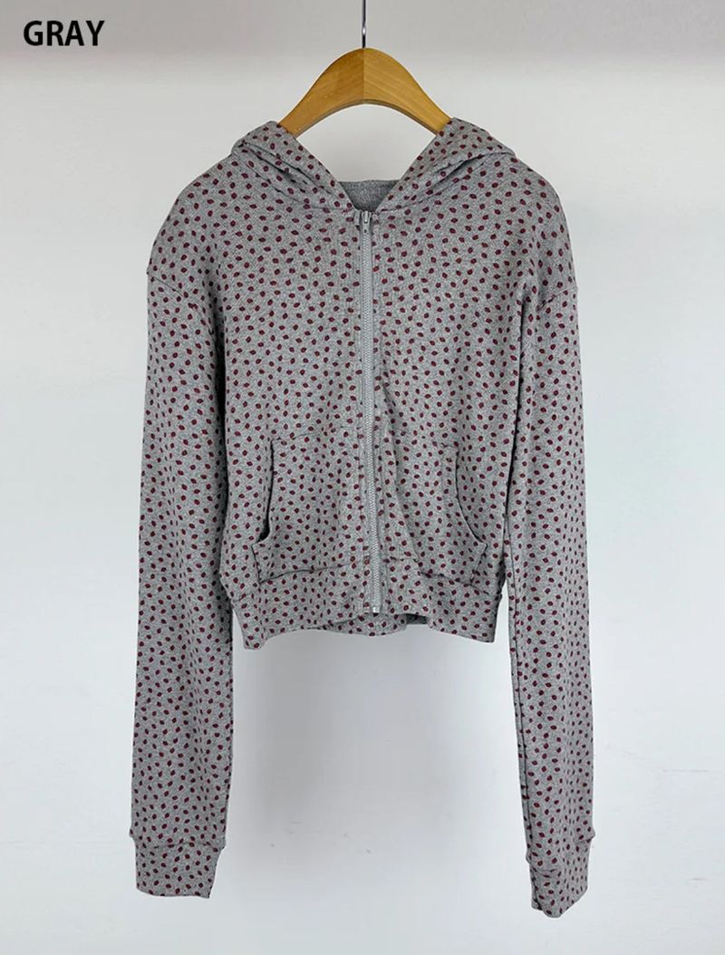 BERRY HOOD ZIP-UP (2C)