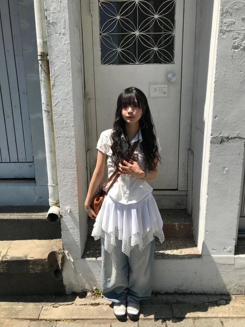 ao vintage frill shirts