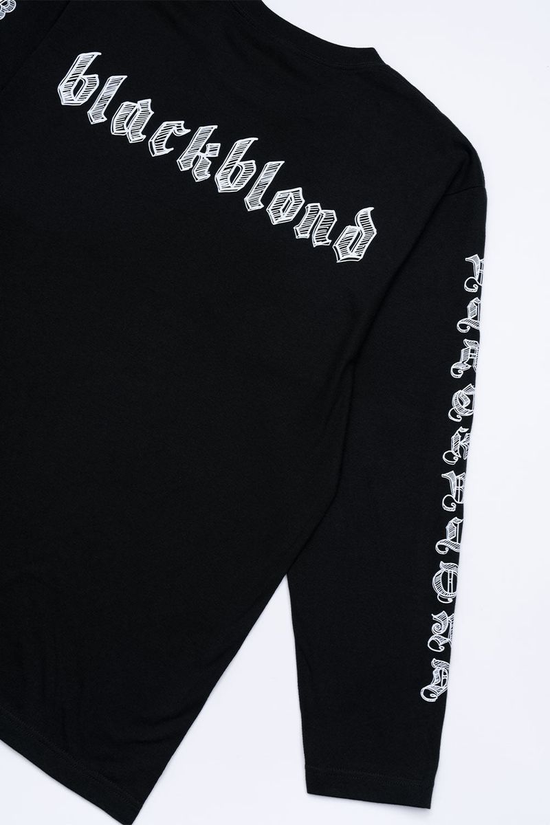 BBD Sketch Logo Long T-Shirt (Black)