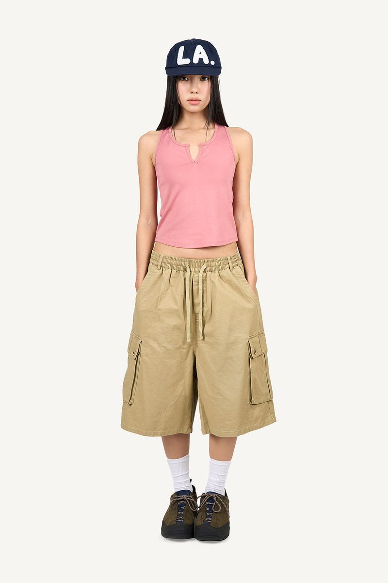 Racer sleeveless