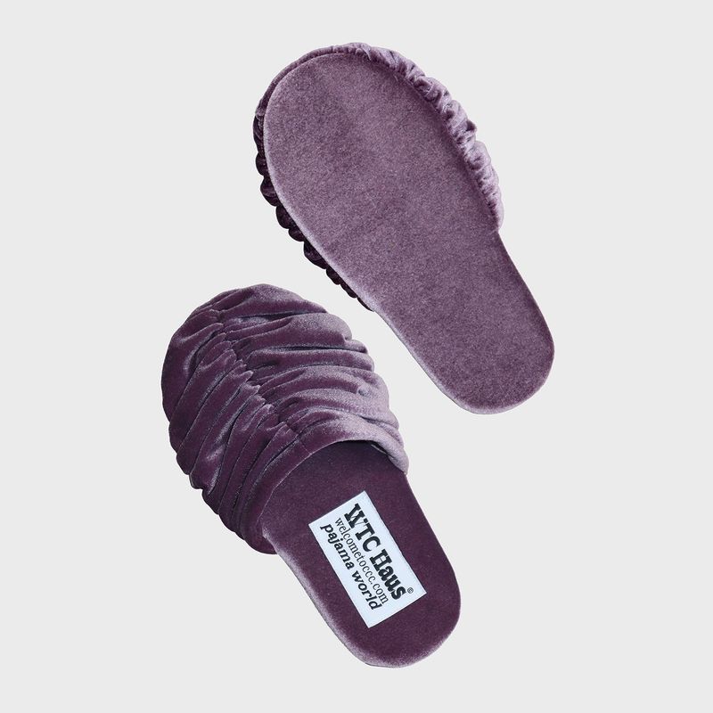 Croa Shoes (Cool Purple) Room Shoes