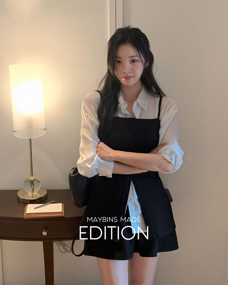 MAYBINS（メイビンス）の「[MADE]ニラ ビスチェ＆ショート パンツ セット（セットアップ）」