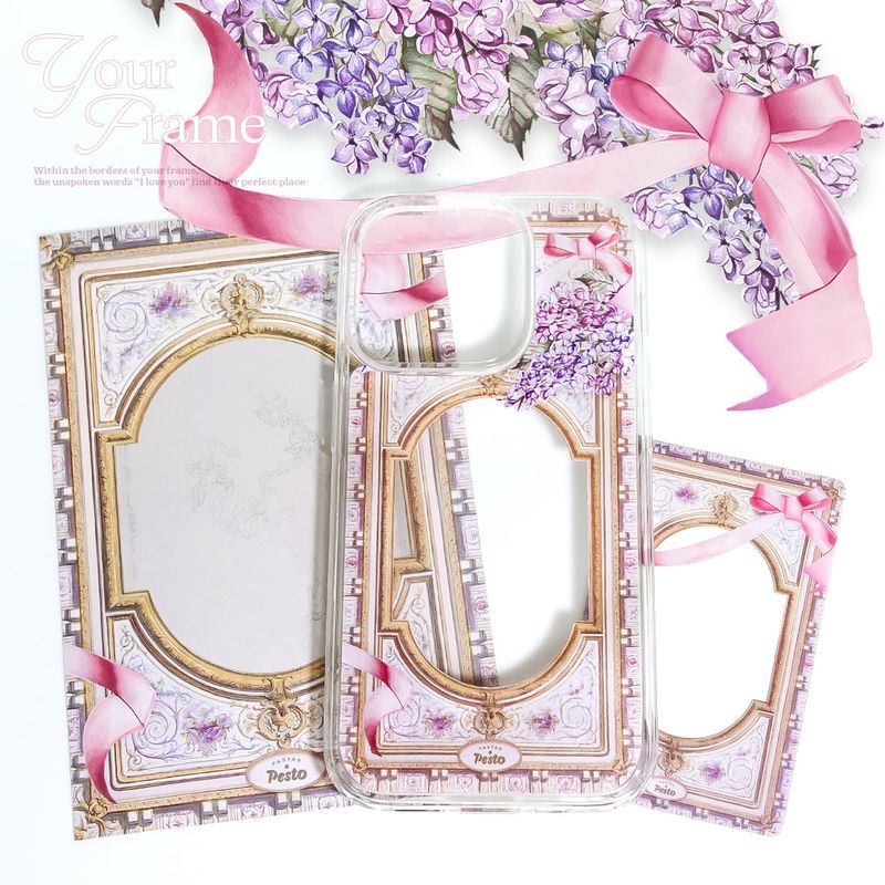 【MADE】Your frame Jelly hard Phone case