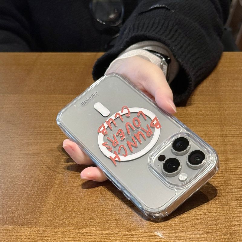 [MADE] [magsafe] Brunch lovers club jelly hard iphone case