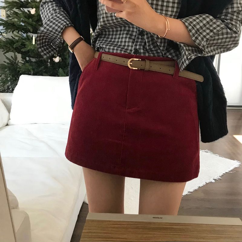 BEIDELLI（ベイデリー）の「Melo, コーデュロイローライズミニスカート（スカート）」
