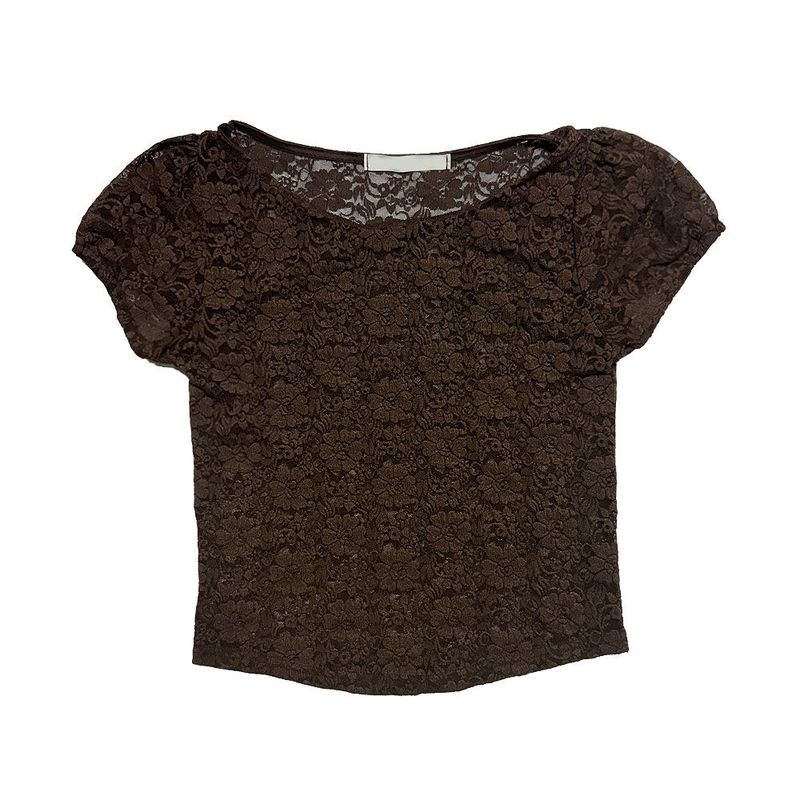 Posy Lace Puff T