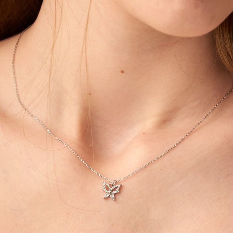 noonoofingers（ヌヌフィンガース）の「Shinning Butterfly Necklace（Accessories）」
