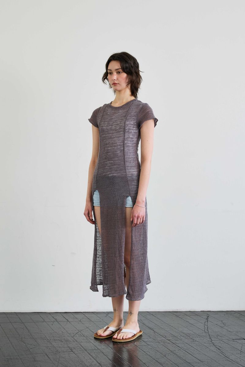 WITTY KNIT ONE-PIECE / MOCHA