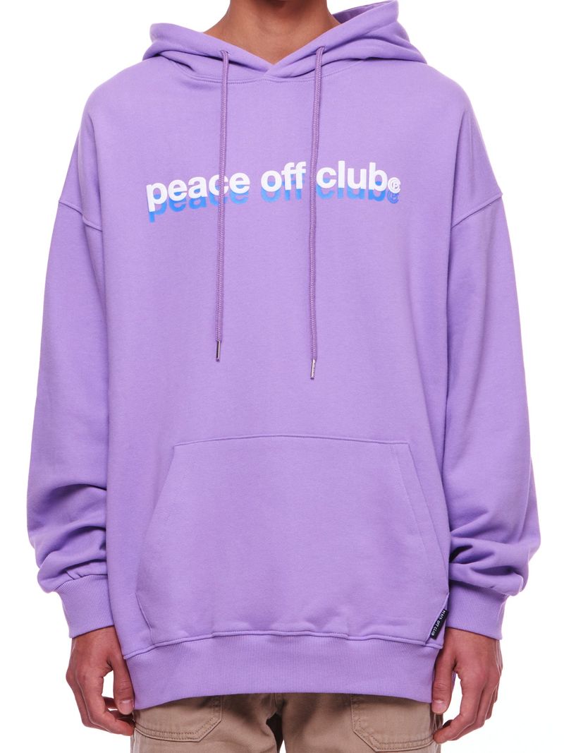Basic_Logo Hooded Sweatshirt L.PURPLE