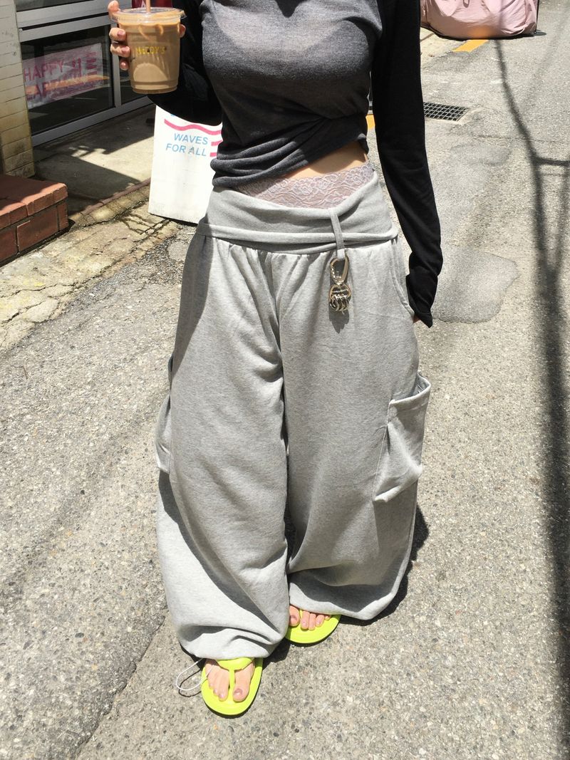 RITCORE（リットコア）の「Folder Keyring Banded Sweatpants (4c)（Pants）」