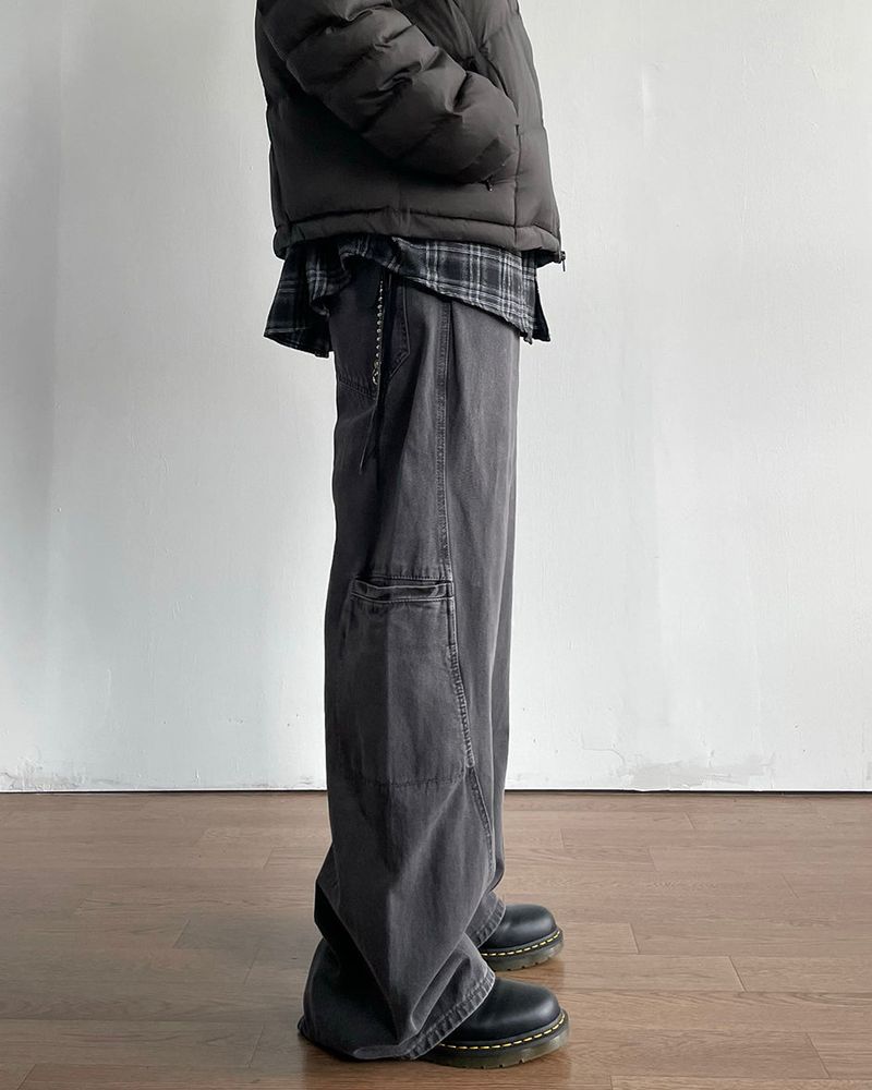 Roden Curved Dyeing Pants