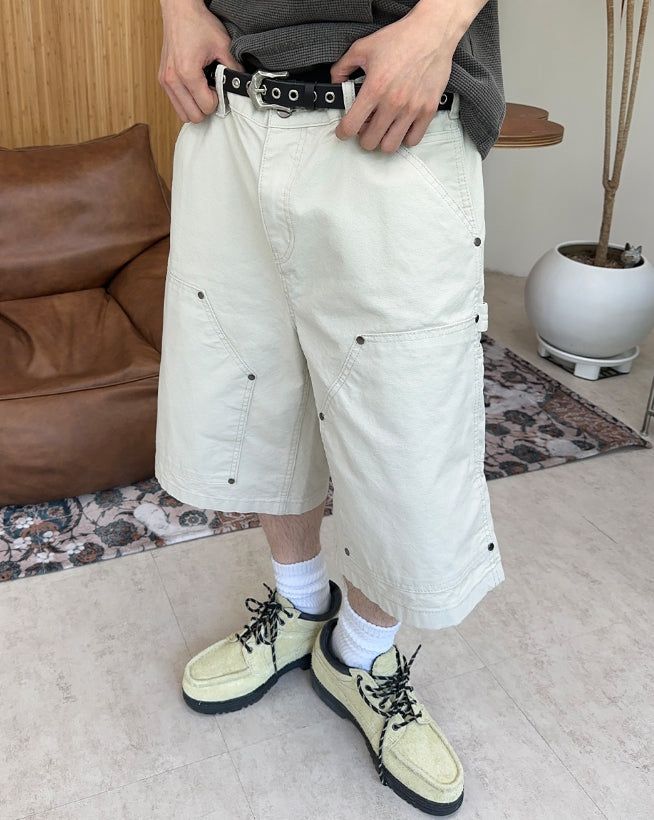 Hardin Double Knee Bermuda Pants