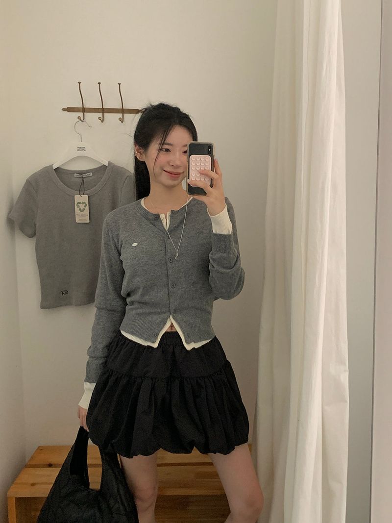 [MADE] MIETTE CASHMERE ROUND CARDIGAN