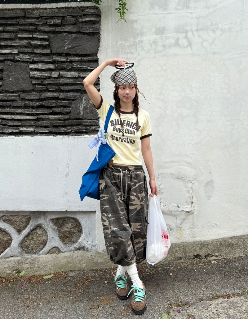 camo bermuda cargo pants