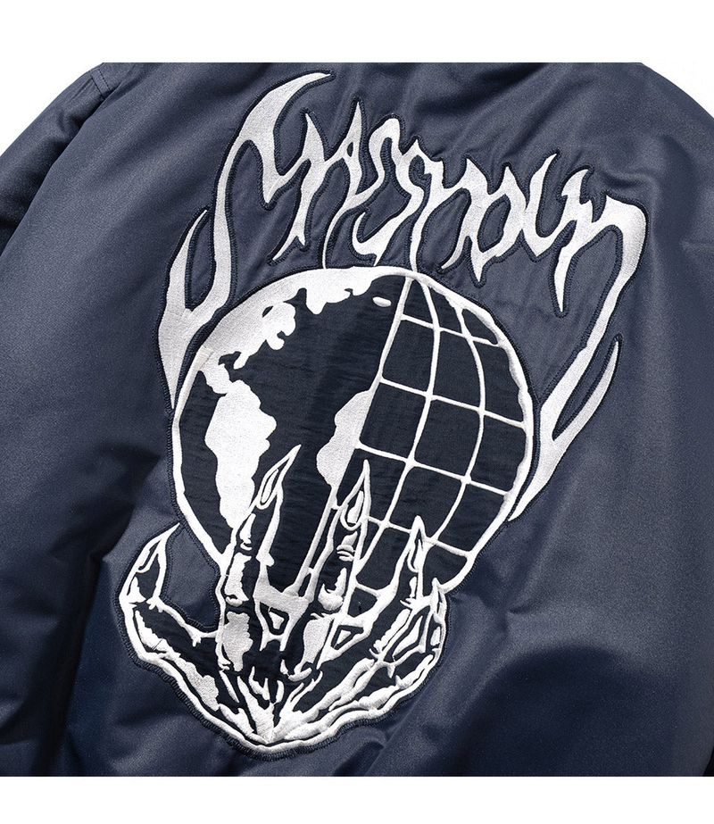 VIRTUAL WORLD 6OZ VARSITY JACKET