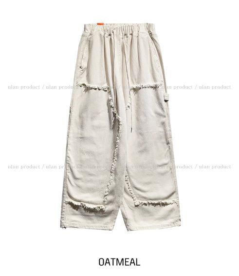 Dean peach damage double knee pants
