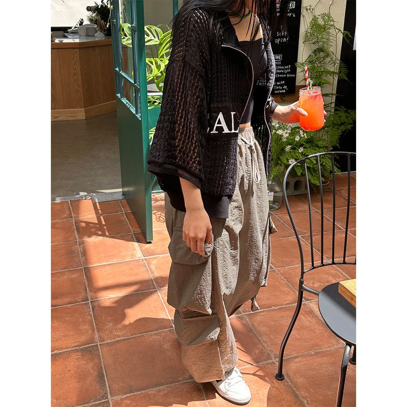 [S/S] Multi cargo nylon pants (3color)
