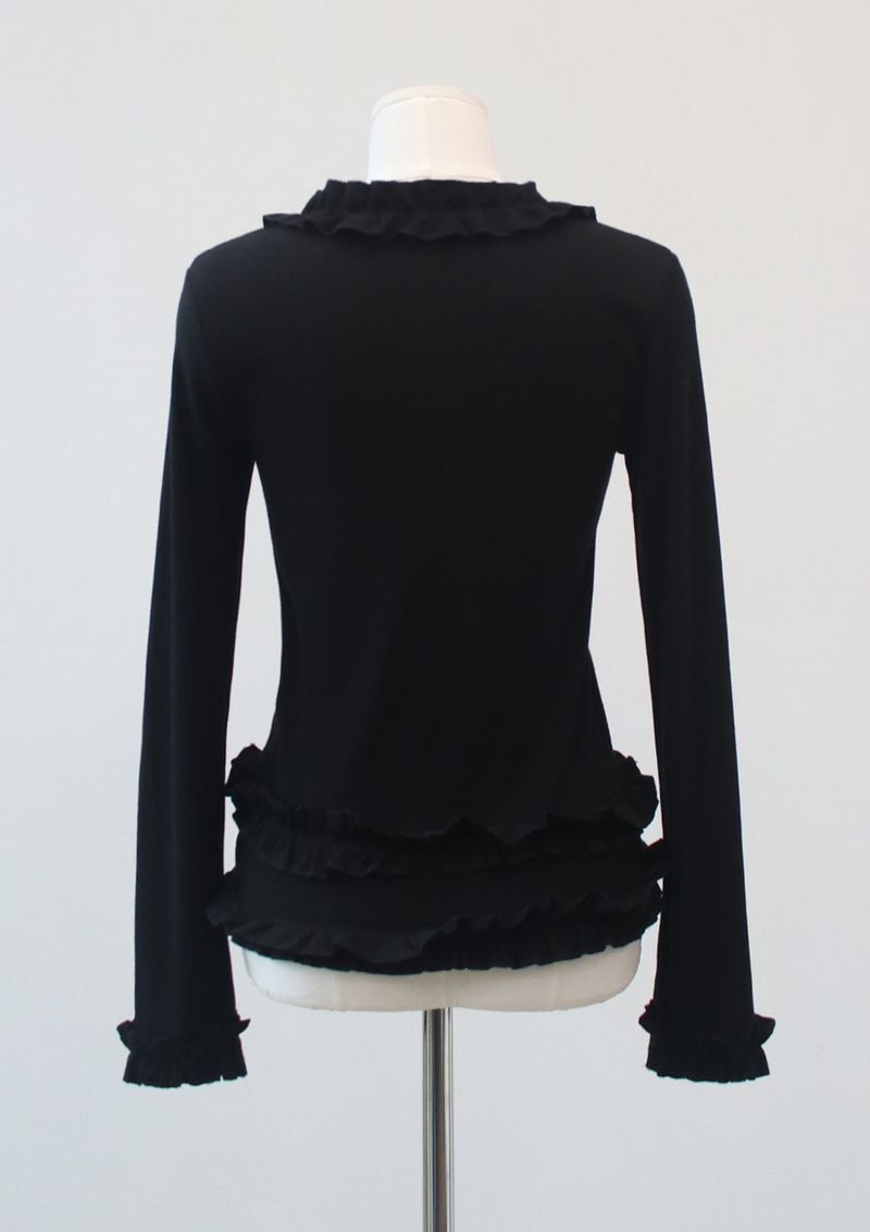 lady frill cardigan 