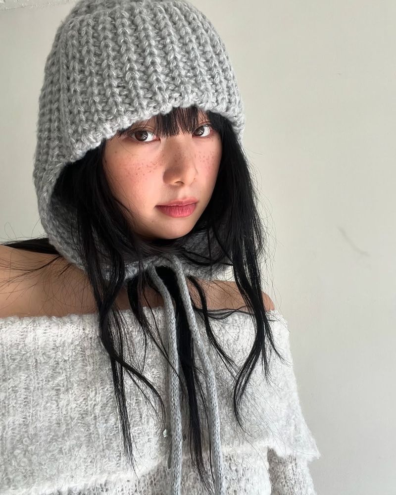 We Fell In Love In Reality（ウィ フェル イン ラブ イン リアリティ）の「トラッパーハットニット - グレー（帽子）」
