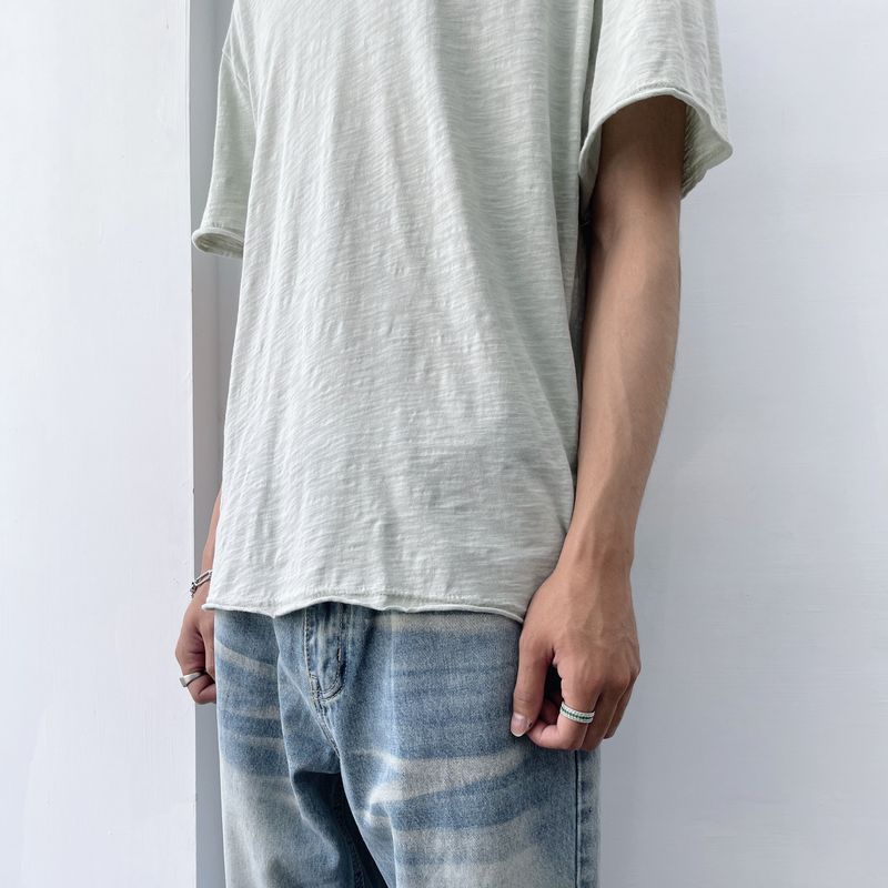 Natural Cotton Relaxed Tee