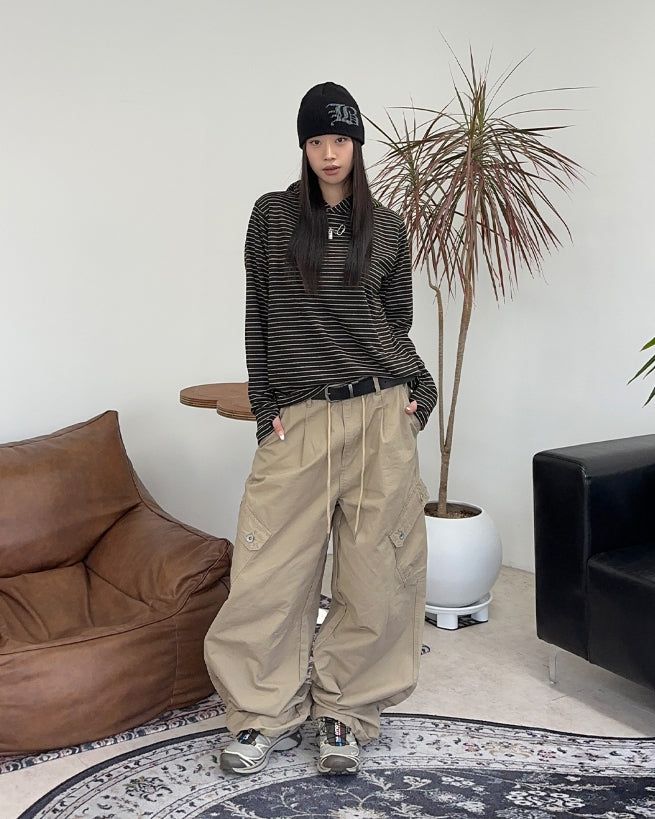 Connen Stripe Hoodie