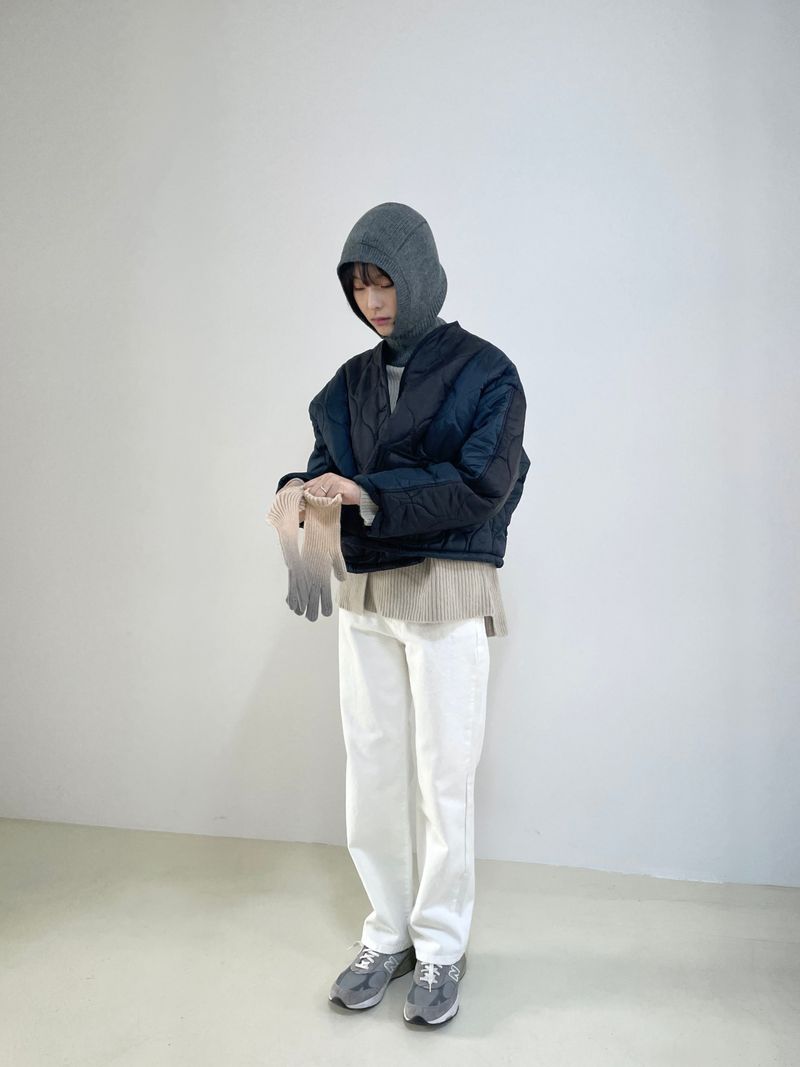 Plain straight white pants