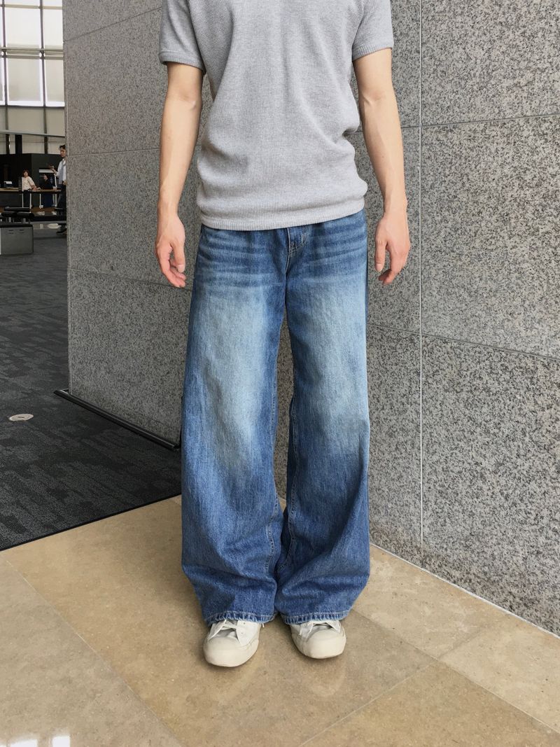 DISCERNMENT(ディサーンメント)の「Ness Washed Flare Denim Pants(Pants)」
