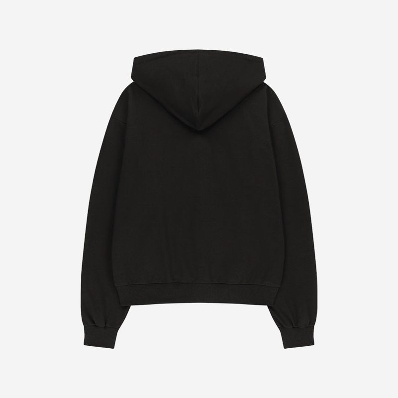 Hotfix Logo Hoodie Zip-up / Black