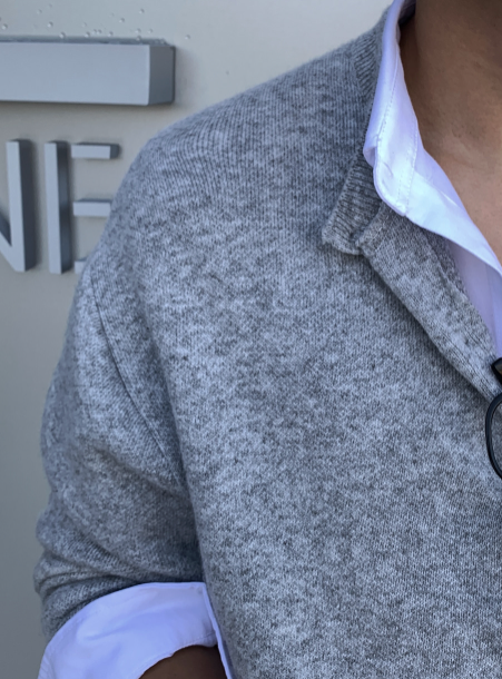 Glass Soft Round Knit Cardigan