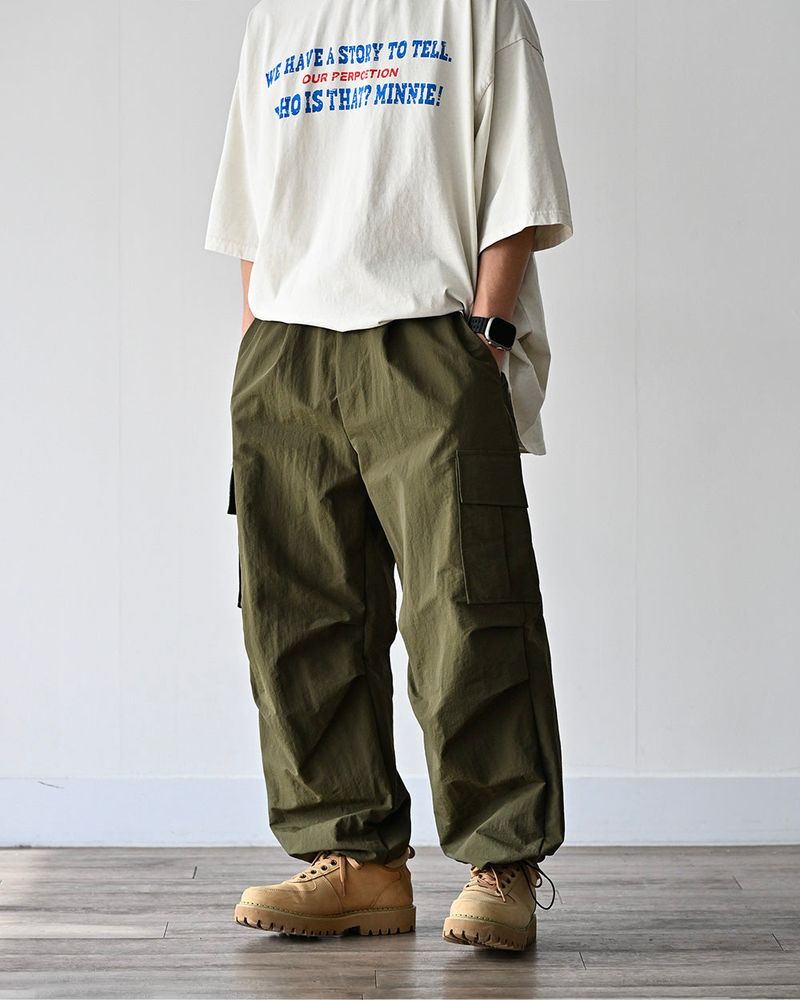 DRW D-RING WIDE CARGO PANTS