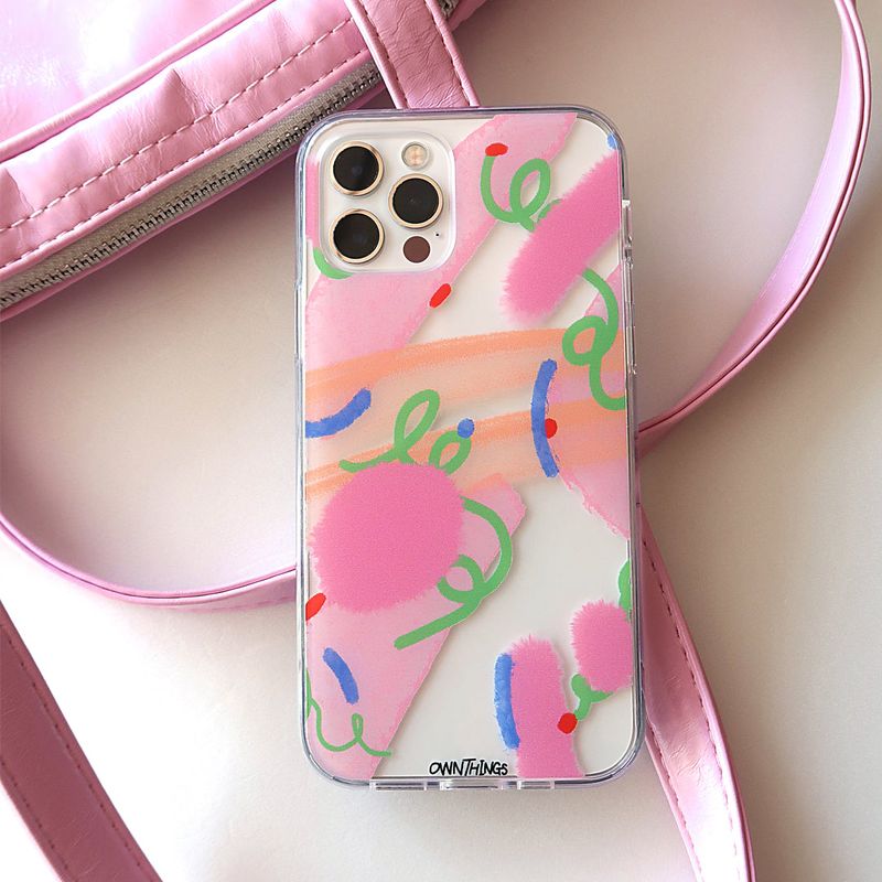 [MADE] Good Feeling Day  phone case (jelly hard)