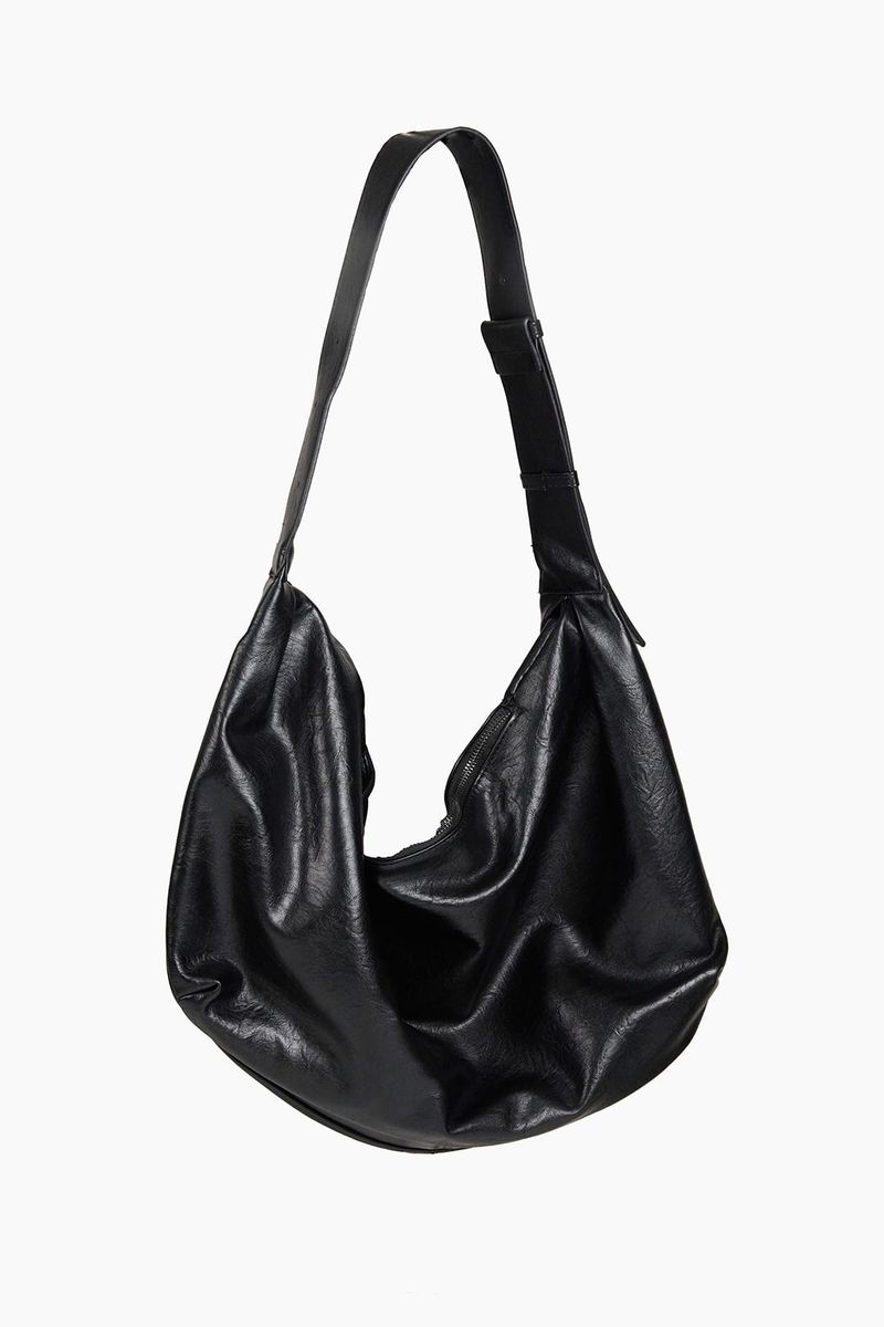 Bold cross hobo bag