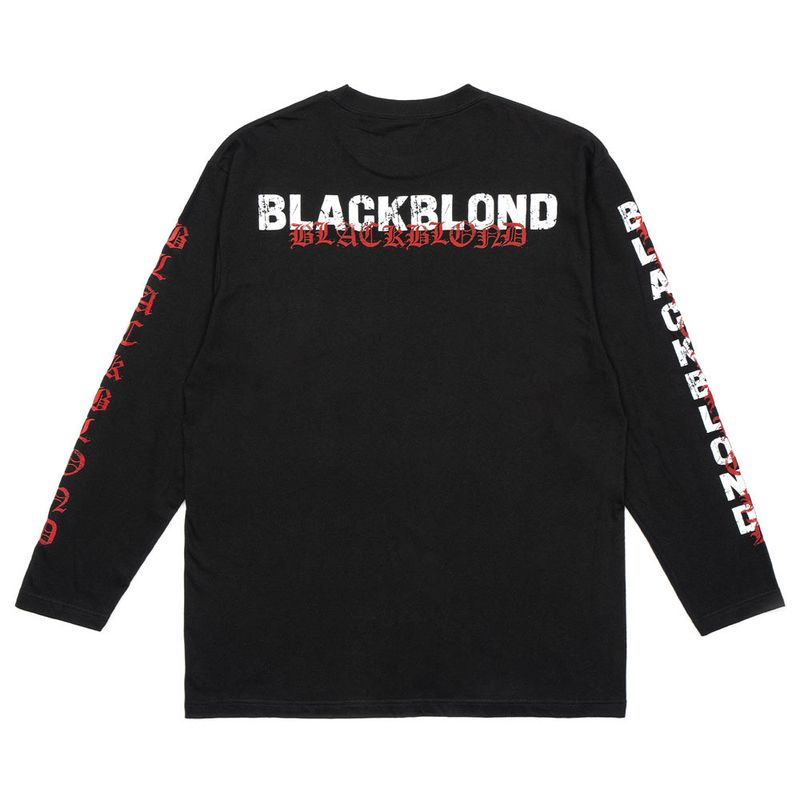 BBD Overlap Logo Long T-Shirt (Black)