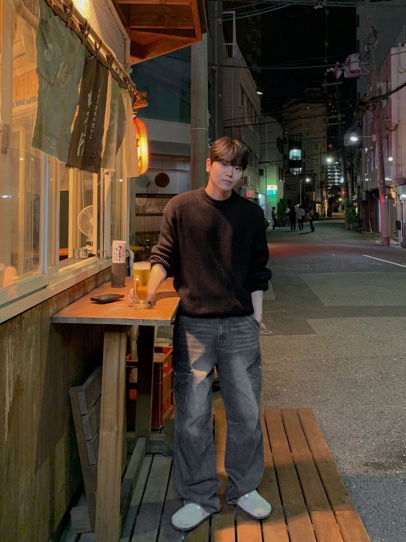 Easy Hachi round knit