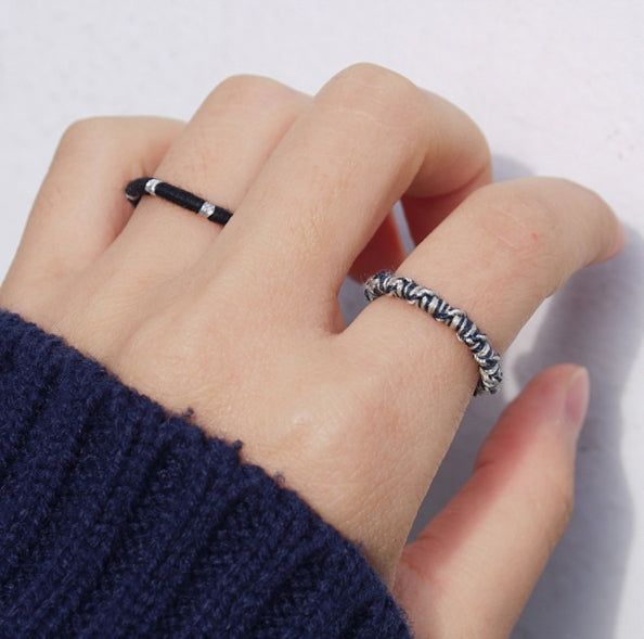 [CCNMADE] LETTER RING 2 (MIX Red)