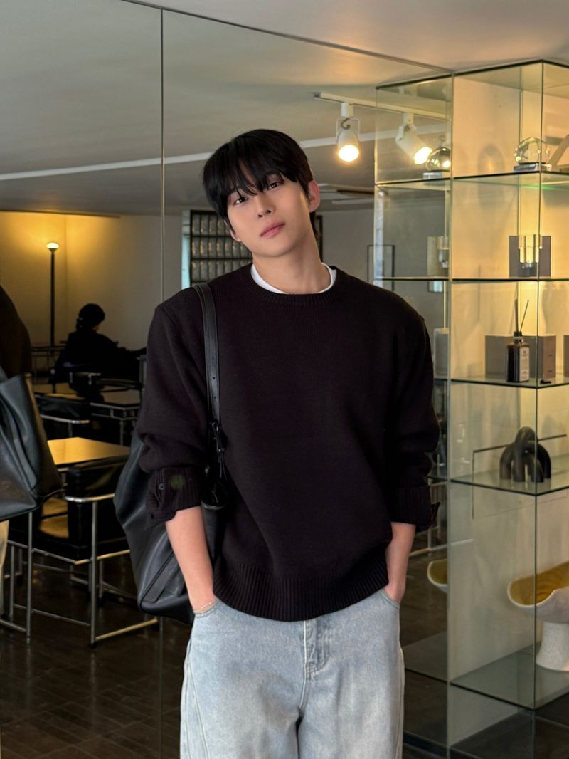 AVAND(アバンド)の「Lead button heavy knitwear(Tops)」
