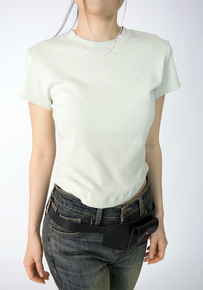 crop rounde T(4color)