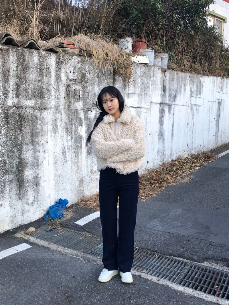Teddy corduroy pants