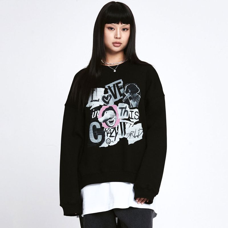LOVE letter Sweatshirt [2 Color]