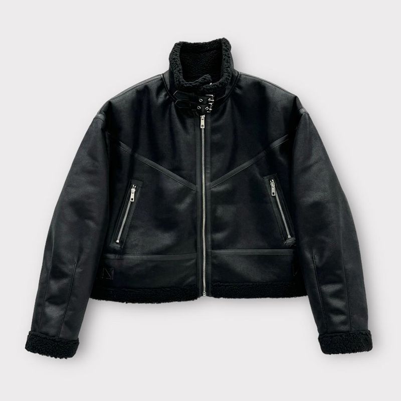 ASCLO Suede Crop Mustang Jacket (3color)