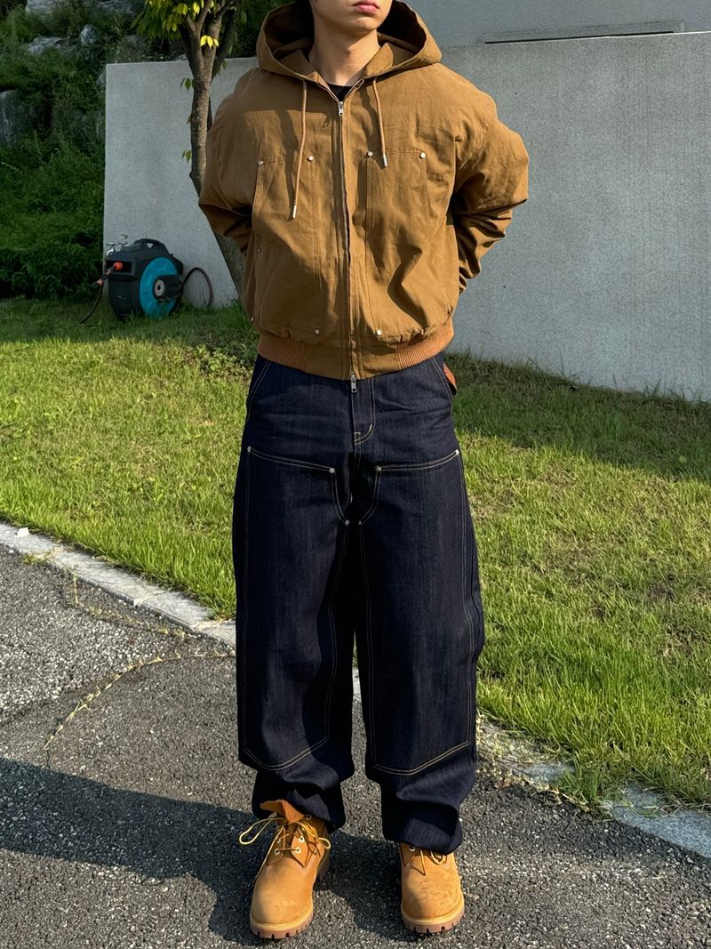 Twinknee denim pants (2color)