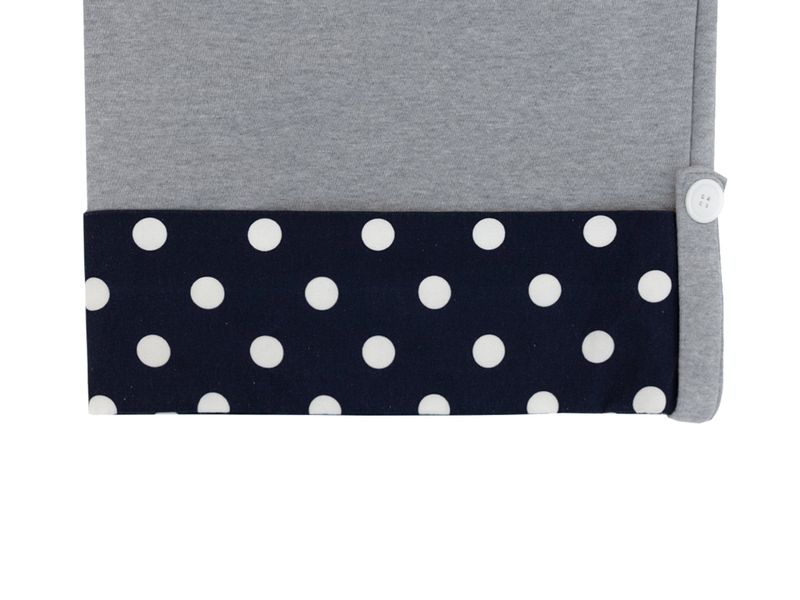 DOT FOLDING BERMUDA SWEATPANTS