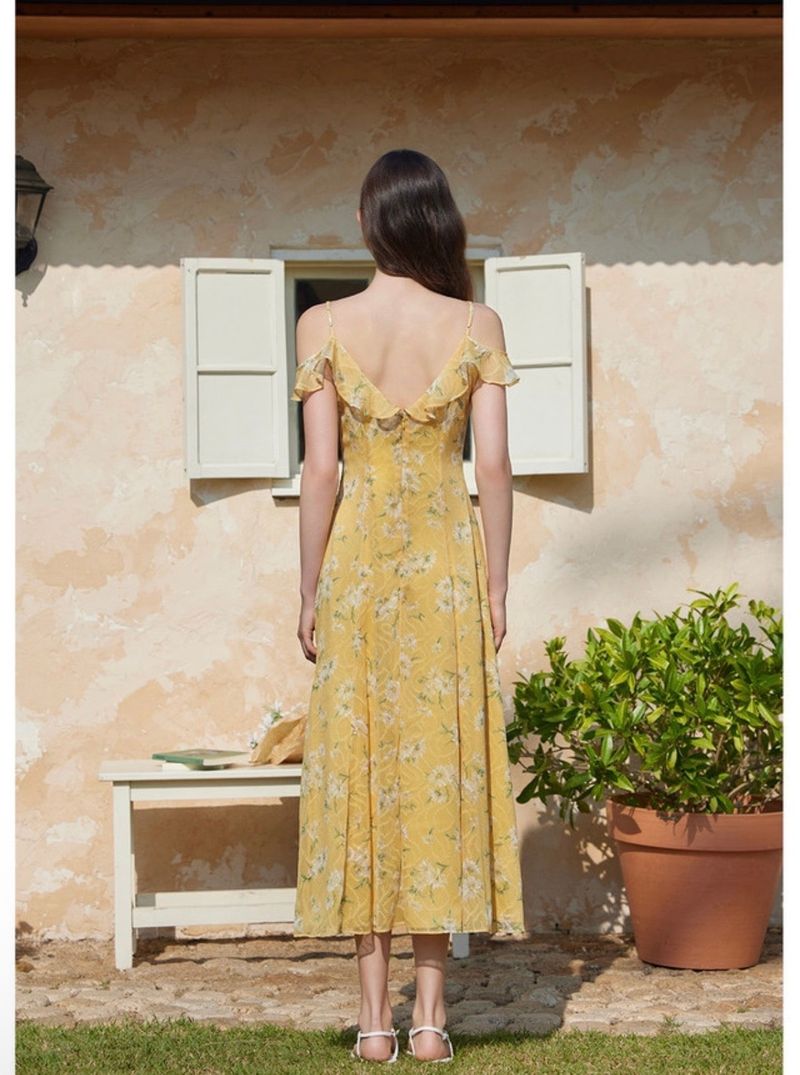 Lindi Dress Yellow