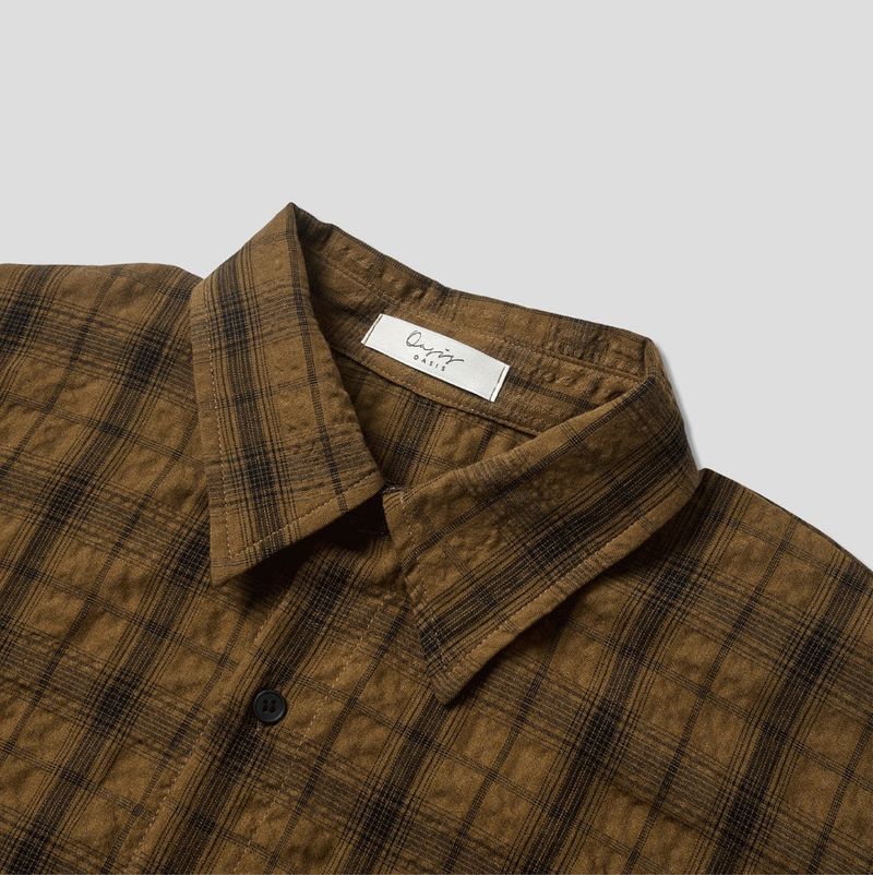 Aron Linkle checkered shirt