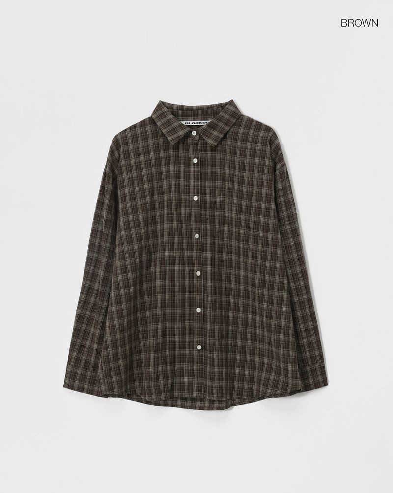 [MADE] Cottage Loose Fit Check Shirt
