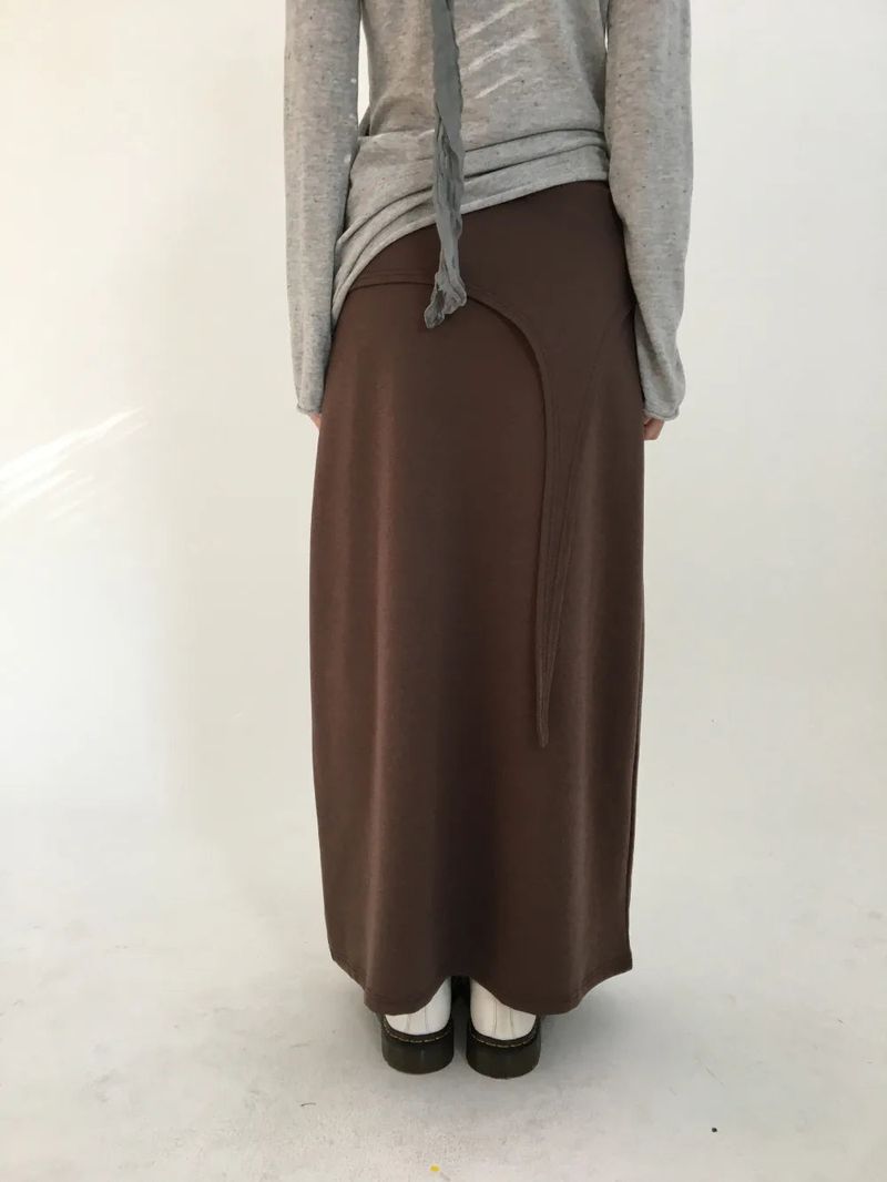 Lirit Layered Long Skirt (2color)