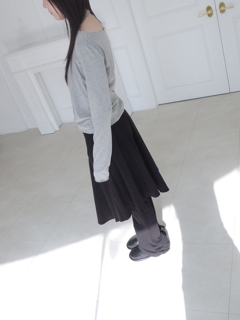 long boots-cut pants