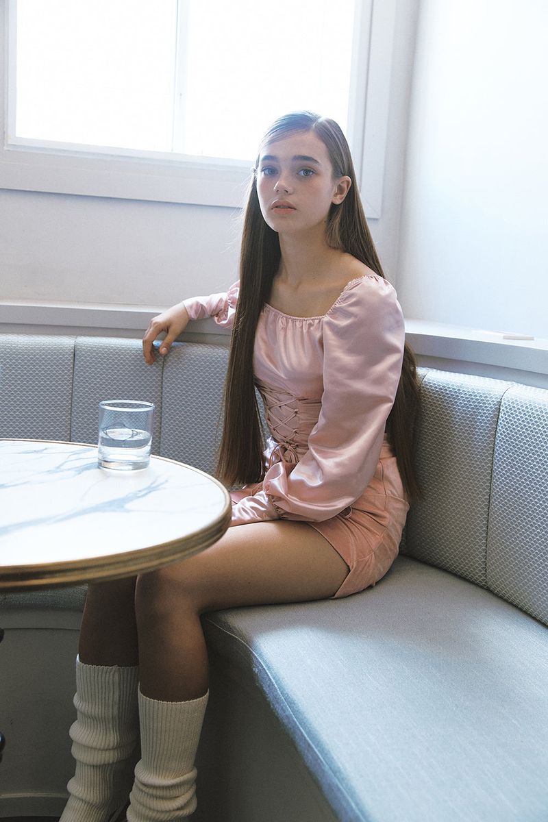 Corset Blouse Pink