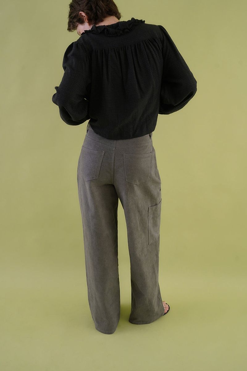 Elen ruffle blouse